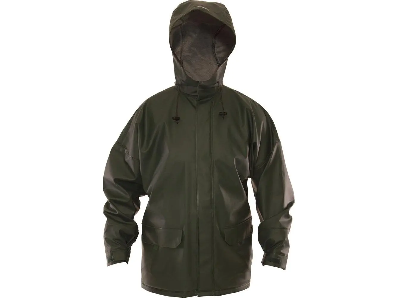 Tingley Rubber 702118308 Men's Green Weather-Tuff Heavy-Duty Coat - 16 ml Polyester Menswear Tops, Large Size Men's Clothes