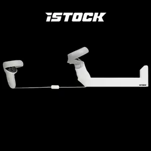 iSTOCK Virtual reality Gunstock: Pixel-Precise Accuracy and Lightning-Fast Movements Compatible with Quest 2+3 VR headset accessory Rifle Stock Attachment