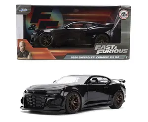 1:24 2024 Chevy Camaro ZL1 1LE Black Fast & Furious by Jada