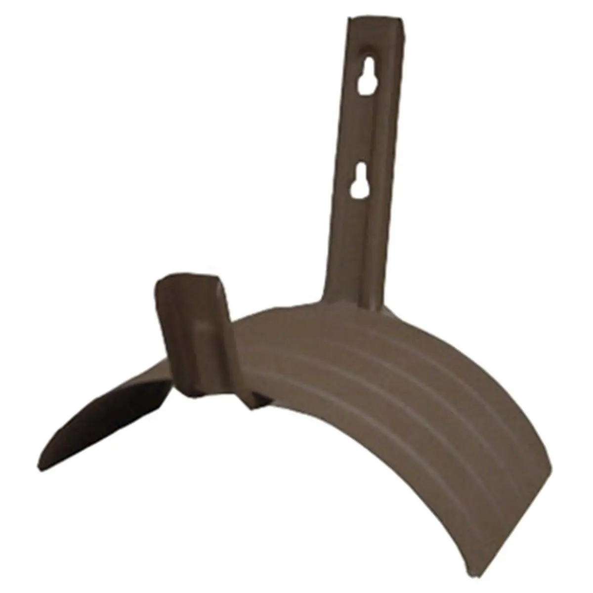 Suncast MHH150B Metal Outdoor Garden Hose Hanger - Wall-Mounted, Brown Finish, Holds Up to 150 ft Hoses, 1.5 lbs, 11x8.5x10 in, Easy Installation, Includes Mounting Hardware