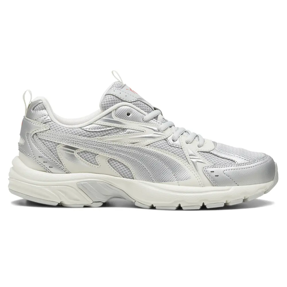 PUMA Mens Milenio Tech Lace Up Sneakers Shoes Casual - Silver