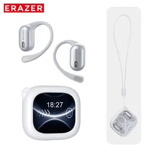 ERAZER XF38 AI Translator Earphones, OWS Wireless Bluetooth Earphones, HIFI Sound Quality Music Earphones, Suitable for Games, Travel and Sports, Wireless Remote Control Built-in.
