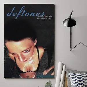 Deftones Band Poster, Deftones Around The Fur Music Album Posters Decor Photo (No Frame)