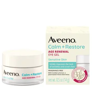 Aveeno Calm + Restore Age Renewal Eye Gel 0.5 oz