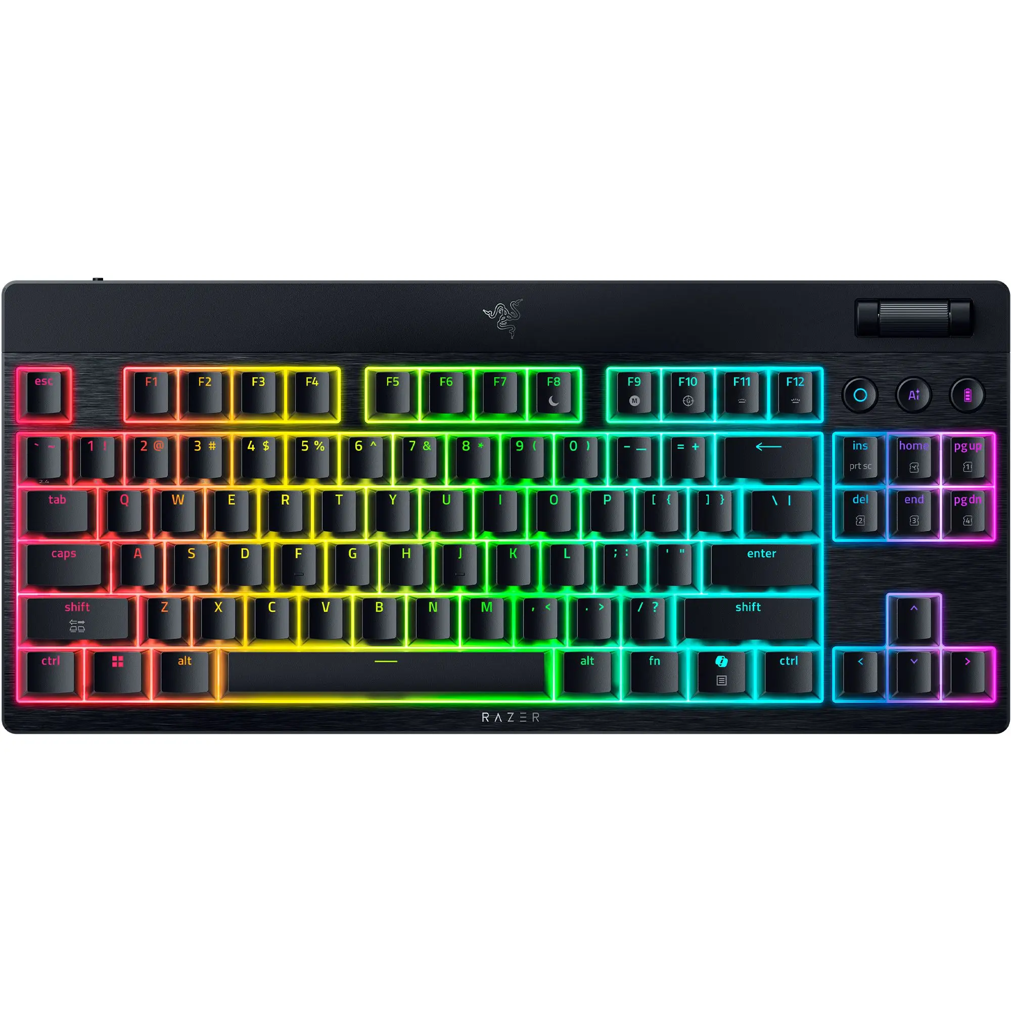 Razer BlackWidow V4 Low-profile Tenkeyless HyperSpeed Wireless Mechanical Gaming Keyboard Razer BlackWidow V4 Low-profile Tenkeyless HyperSpeed Wireless Mechanical Gaming Keyboard