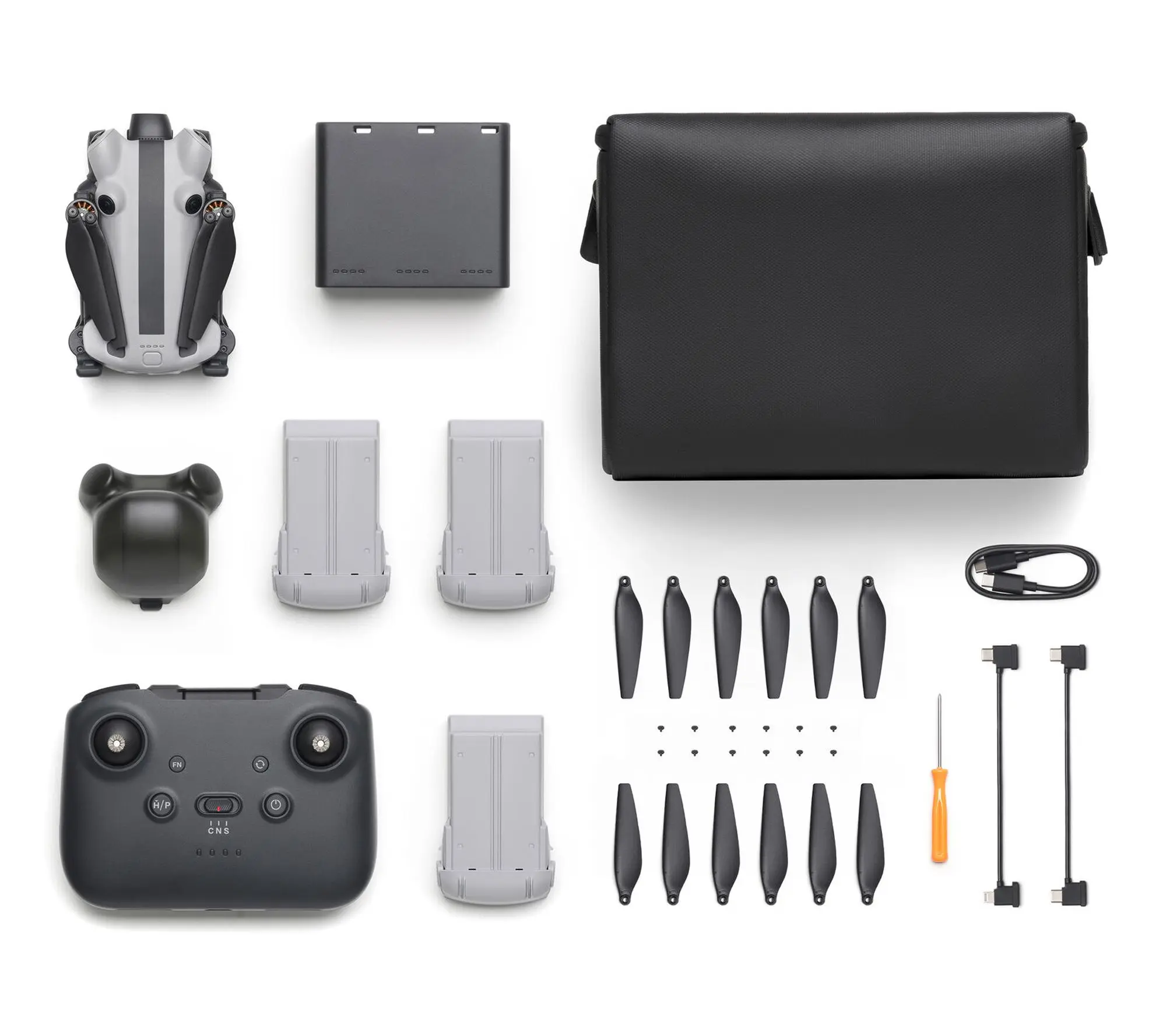 Skyrover X1 Fly More Combo with Remote Controller (Gray)