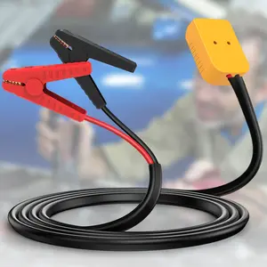 Battery Jump Starter 8AWG Jumper Cable Clamps Automotive Booster Cable Compatible for Dewalt 18V/20V Battery