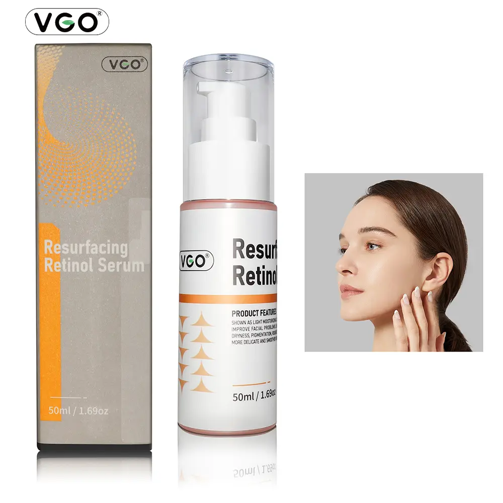 VGO Retinol Essence Lotion - Resurfacing Retinol Serum, Acne-Fighting, Skin Repair, Hyaluronic Acid, Skincare Comfort Hydrate Moisturizer Moisture Hydrating Moisturizing