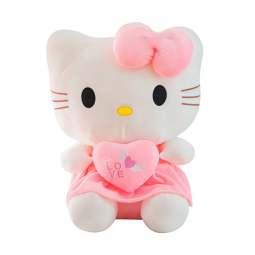 Sanrio Hello Kitty Plush Doll 8.66inch, Versatile Decorative Toy For Interior Layout & Casual Display