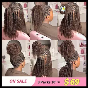 QVR 1 PCS Unisex Brazilian Human Afro Kinky Bulk Braiding Hair Extensions, Curly Wavy Hairpieces for Dreadlock & Hair Braids, Quick Weave Lace Closure & Lace Frontal Wigs (Black Friday Deal) Virgin Hair Bundles burmese curly bundles extensions hair