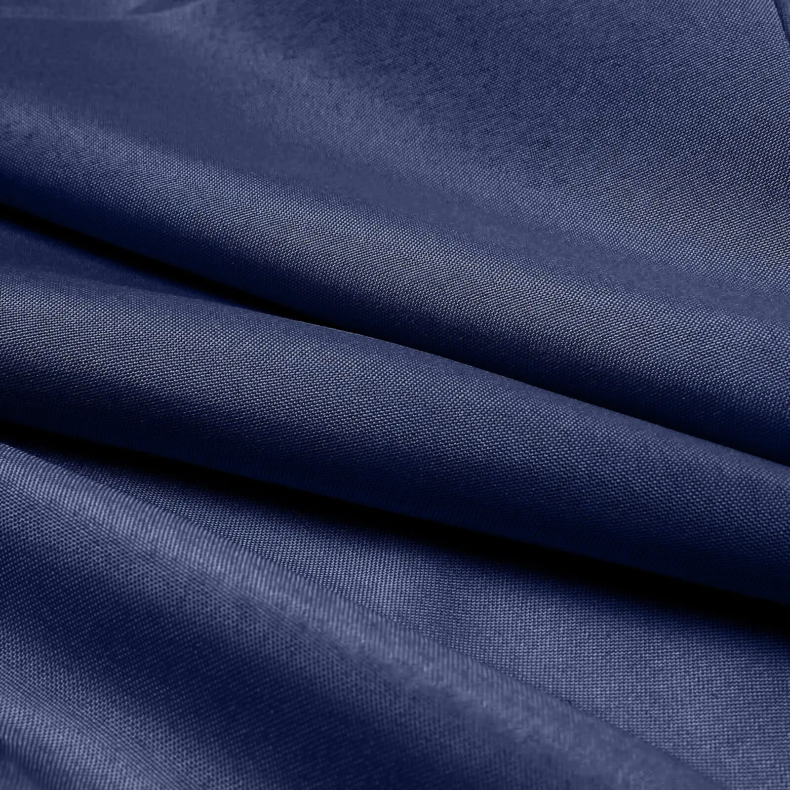 Premium Solid Navy Blue Polyester Fabric Bolt (54"x10 yd), DIY Craft Roll for Upholstery, Curtains, Event Decor