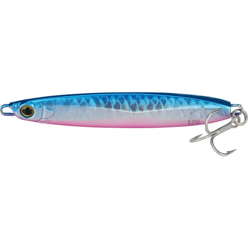Current Sniper Style Saltwater Jig for Vertical Jigging, High Density Steel Artificial Lure with Holographic SCALE BOOST Pattern, 2/3 oz to 4 1/4 oz, Saltwater Angler, Artificial Lure Jigs, Bluewater Fishing Jigs