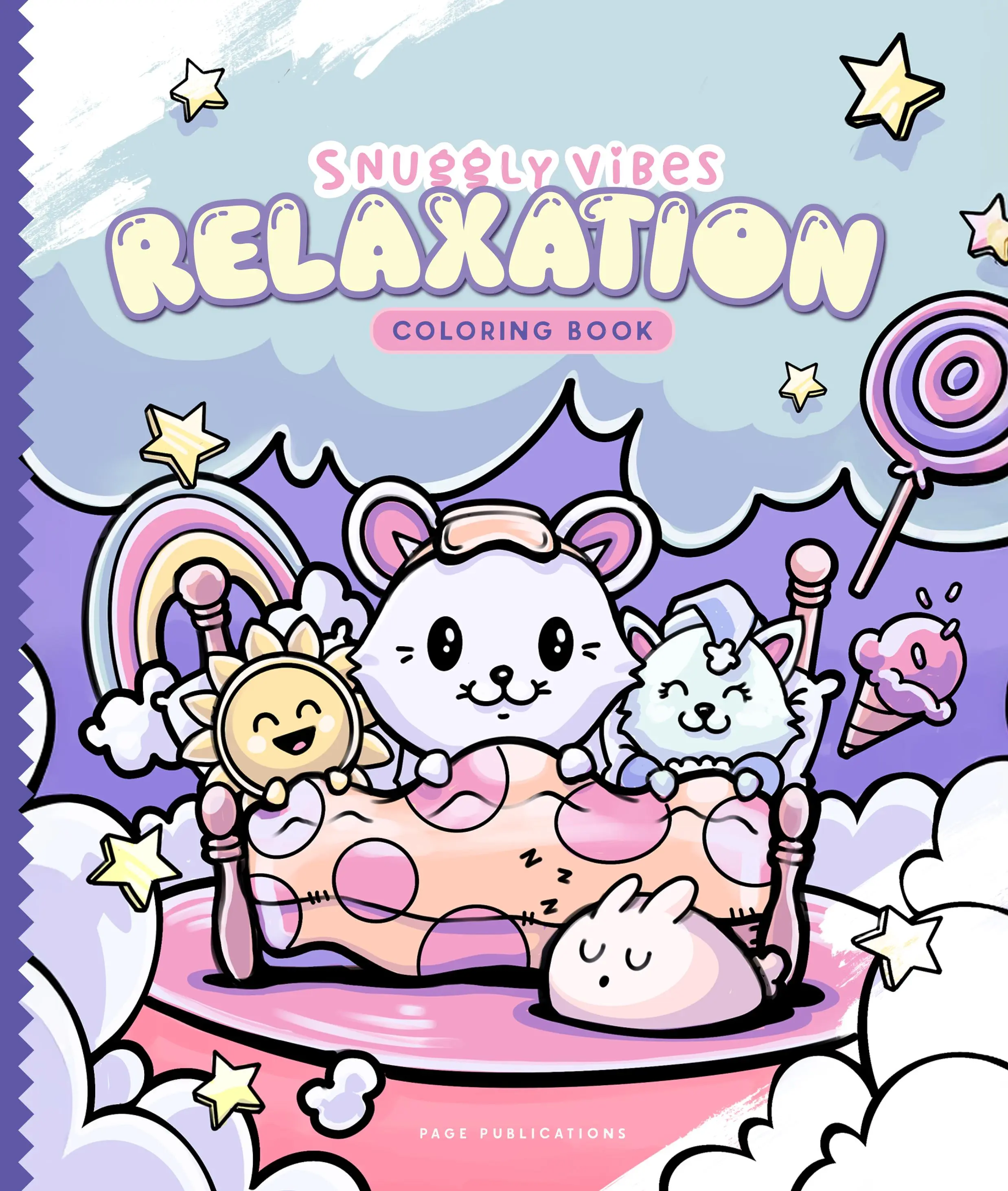 Children's Literature & Art Paperback Coloring Book - Calming, Softcover, Peace-Focused Designs for Mind Relaxation, Stress Relief, Creativity Boost, Focus Support; Ideal for Beginners, Mental Health, Mother's Day Gifts