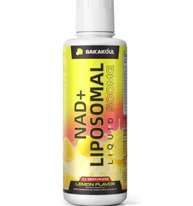 Liposomal NAD+ Liquid Supplement - Designed to Help Support Absorption - Nhanced Cellular Uptake, Helps Support Normal Cellular Health, Supports Cellular Energy Metabolism and Vitality - Lemon Flavor