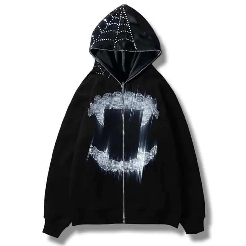Vampire Spyda Zip-up Hoodie