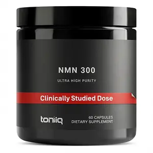 Stabilized NMN Capsules 300mg - 98% Highly Purified Nicotinamide Mononucleotide Supplement for NAD+ Support - NMN Booster Formula - 60 Capsules