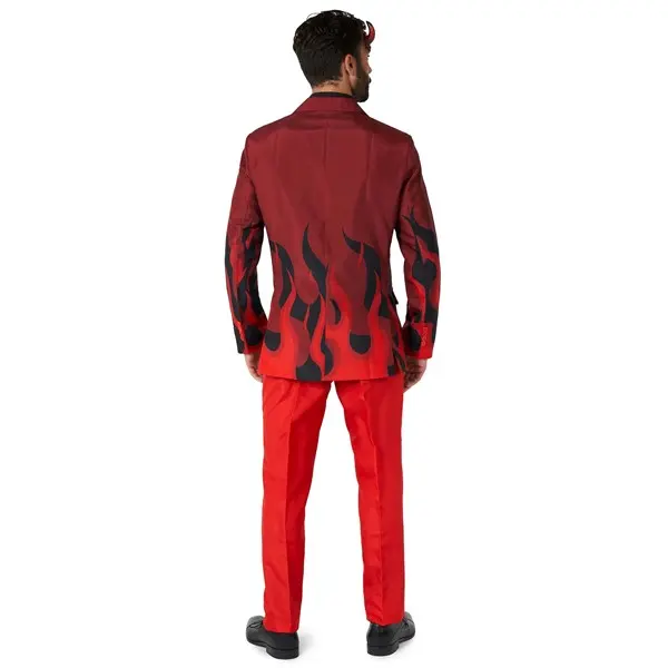 Suitmeister Devil Red Mens Suit