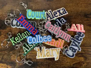 Pickleball Bag Tag - Customizable!  Choose your colors and name!