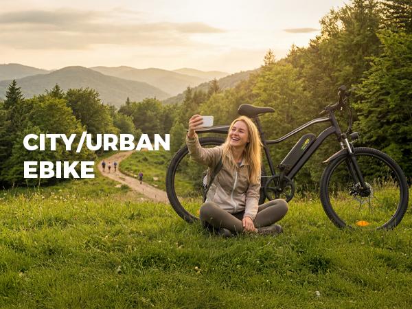 Hopcycle Electric Bike for Adults 500W/750W, Up to 55 Miles, 20MPH Electric Mountain Bike, 26'' Tires Lightweight E-Bike for Commuting Mountain Road Sand