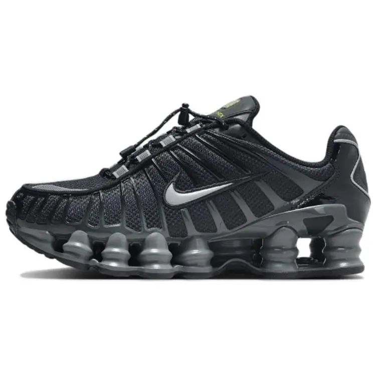 Nike Shox Tl Black Iron Grey Cushioned Breathable Low Top Commuter Running Shoes Women's FV0939-001