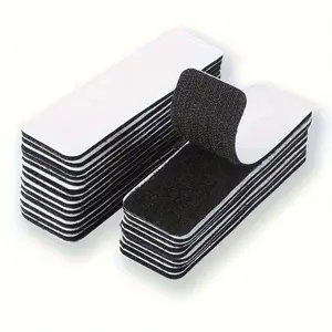 Velcro, high viscosity invisible Velcro, suitable for home, office, car interior, shelving, cable management, Strong Instant Bond, Invisible Adhesive