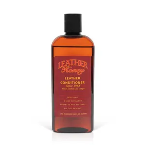Leather Honey Leather Conditioner, 8oz Since 1968. for All Leather Items Including Auto, Furniture, Shoes, Purses and Tack. Non-Toxic and Made in The USA