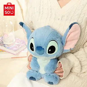 Disney Basic Type Sitting Pose Stitch Doll Medium Size  Comfortable In Hand 100% Authentic Plushy Cute Doll Lovely Doll Blue Doll