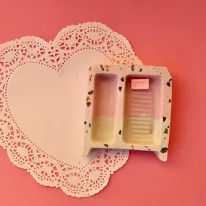 Pink and White Lavaderito Handmade