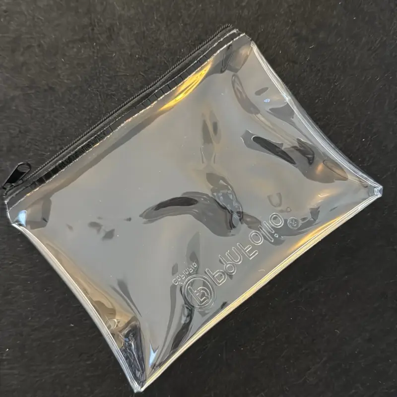 Safe N Go Pouch for 3.5 x 5 Inch Pin Trading Board - Clear Zipper Closure - Ideal for Collectors and Enthusiasts