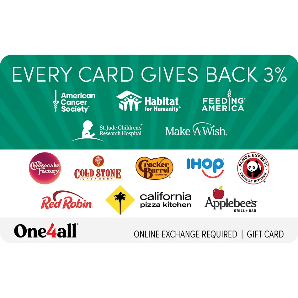 One4all Gratitude eGift Card | One Card to Say Thanks at Many Brands