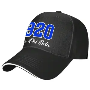 Sorority Hat - ZΦB Greek Letters & ZPhiBeta, Lightweight Casual Cap Suitable For HBCU Events, Greek Life, Machine Washable Sorority