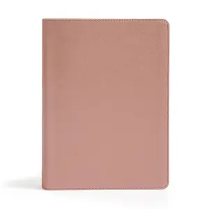 CSB She Reads Truth Bible, Rose Gold LeatherTouch, Black Letter, Full-Color Design, Wide Margins, Journaling Space, Devotionals, Reading Plans, Single-Column, Easy-to-Read Bible Serif Type