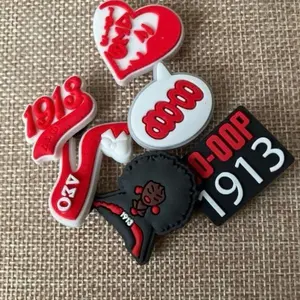 Greek Inspired Croc Charm - Unique Design with 1913 and 0-00P Elements for Stylish Accessory