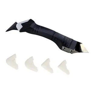 window Magic scraper for silicone/caulking;glass sealant applicator spatula; joint finishing tool dedicated scraper;multifunctional scraper knife; sealing and beauty tools Multi-Function Caulking Tool Set in1 grout removal tool outdoorfun kitchen bathroom