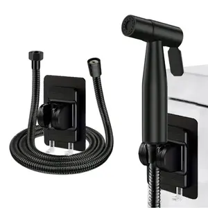 Handheld Toilet Spray, High-Pressure Bidet with Hose and Shower Head, Bathroom Fixed Mount Set for Comfortable Cleaning, Bathroom Bidet Sprayer