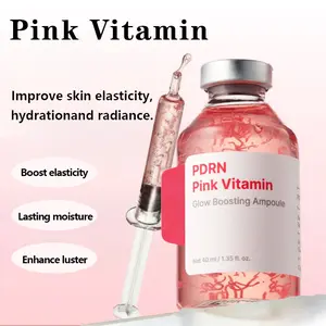 PDRN Pink Vitamin Glow Boosting Ampoule for Radiant Skin Mothers Day Gift TikTok Trending Skincare Serums