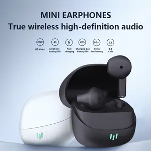Latest Wireless Earbuds, Long Battery Life, Compact Stereo Design, Ideal for Sports & Gaming, USB Charging, Noise Cancellation Feature