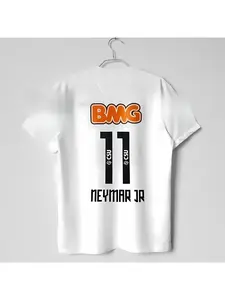 BMG Neymar Jr 11 Official Football Jersey for Spring/summer 2026: Premium Fan Equipment, T-shirt