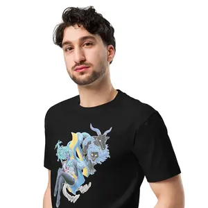 "Medusa and Chimera" Premium T Shirt