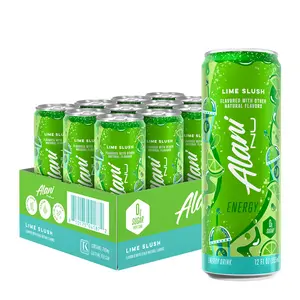 Alani Nu Energy Drink - 12 pack 0g Sugar 200mg Caffeine Case of 12 Zero Calorie Vitamin B6 B12 Boosted Beverage Sport