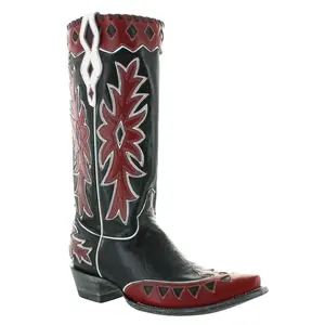 Old Gringo Miles City Black & Red Boot