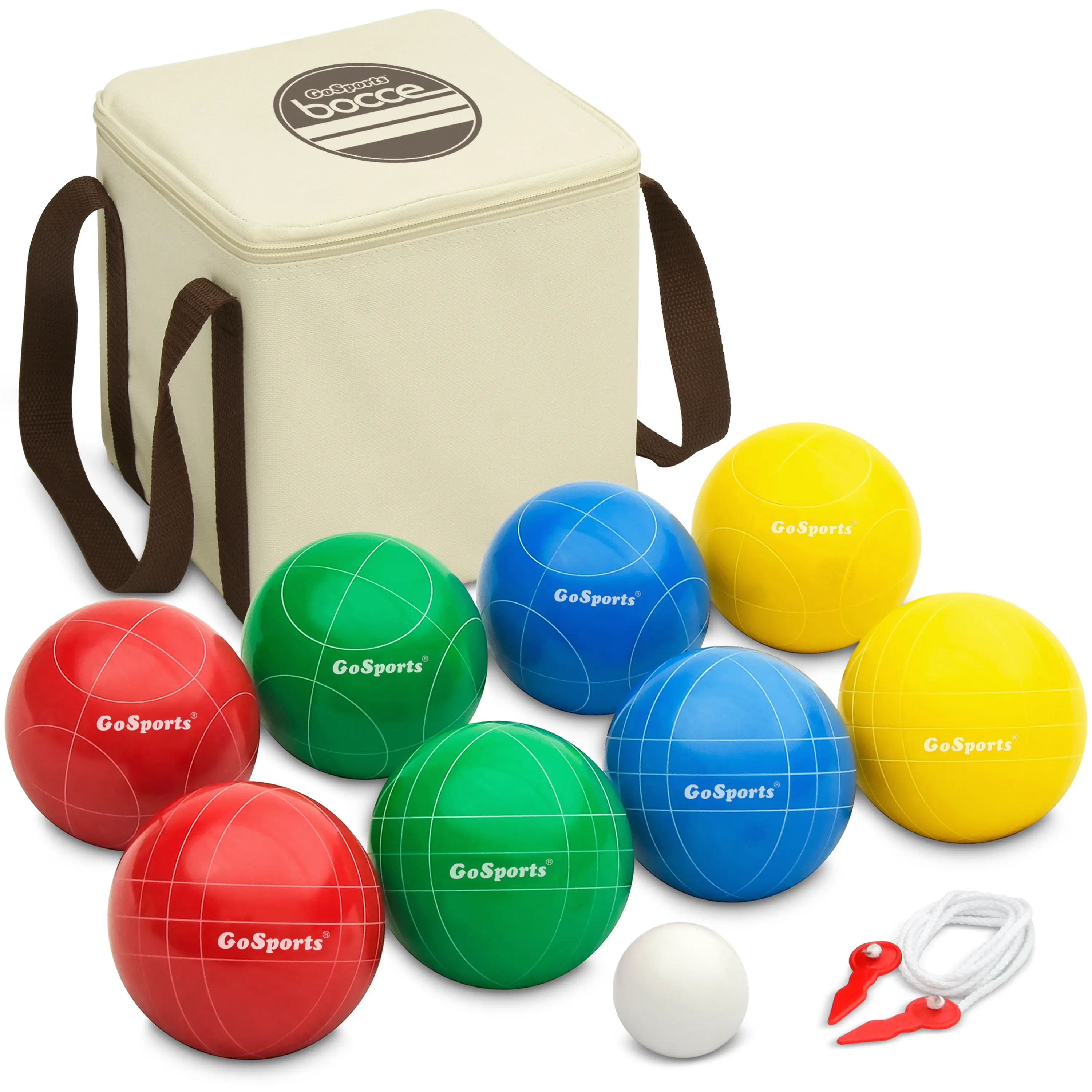 GoSports 90 mm Backyard Bocce Set