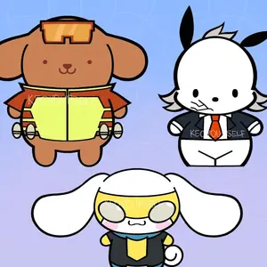 Invincible Keychains // Cute Acrylic Keychain, Game Keychain, Gift Ideas, Cute Animals