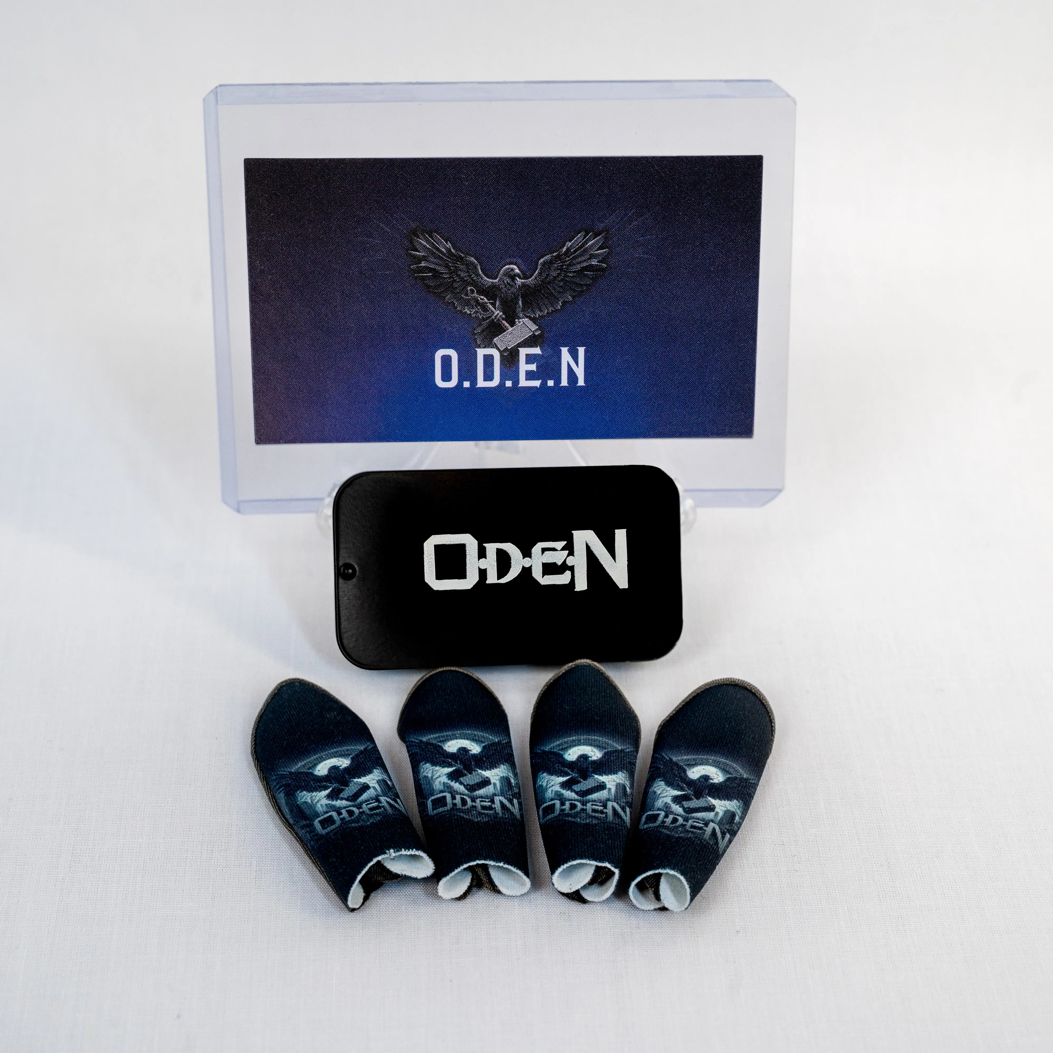 O.D.E.N Thumb Sleeves - Silver Fiber Mobile Gaming Thumb Sleeves for Precision Touch Sensitivity, Anti-Sweat, and Comfortable Fit