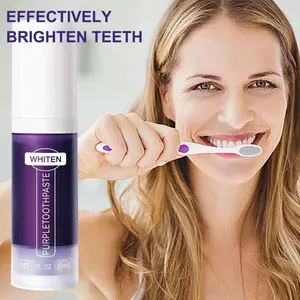 Teeth Whitening Toothpaste, Strong Teeth, Effective Whitening, Remove Plaque, Neutralize Teeth, Natural Bright, Fresh Breath, Oral Brightening, 30ML