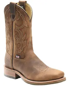Double H Men's Anton Western Work Boot Steel Toe - Dh4637
