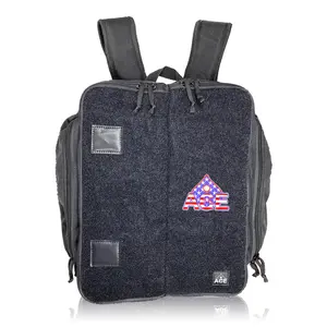 Cornhole Backpack with ACE Patch | Black