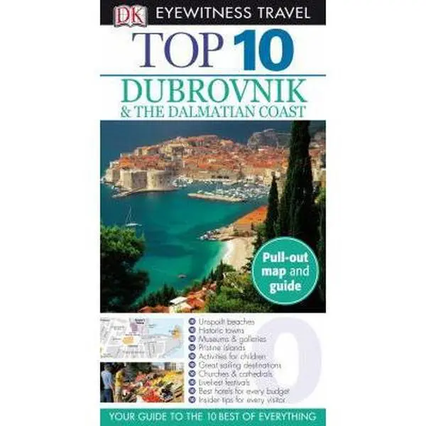 USED-Top 10 Dubrovnik and the Dalmatian Coast (Eyewitness Top 10 Travel Guides) by James Stewart (Paperback)