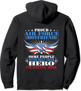 Some Never Meet Their Hero - Proud Air Force Boyfriend Gift Pullover Hoodie - Ciennaslay Shop 27B08J67KYN3