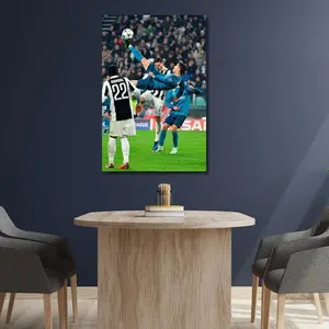 Legend Bicycle Kick Cr7 Poster, Quote Wall Art, Cristiano Ronaldo Wall Art, Cristiano Ronaldo Prints Decoration Card Stock retro home decor
